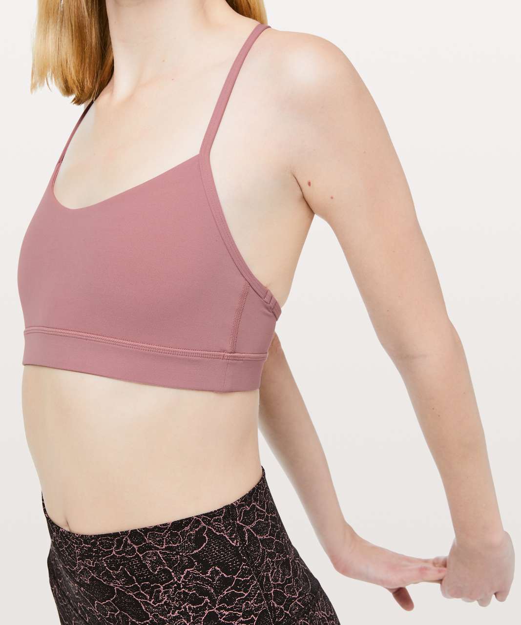 Lululemon Flow Y Bra *Nulu - Quicksand