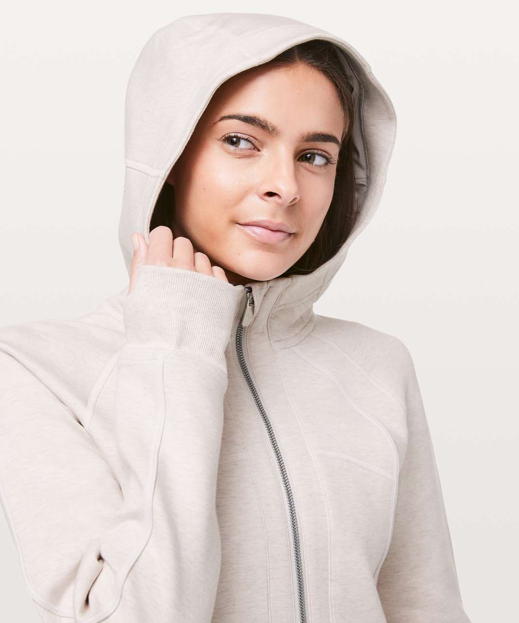 Lululemon Long For It Jacket - Heathered Dune