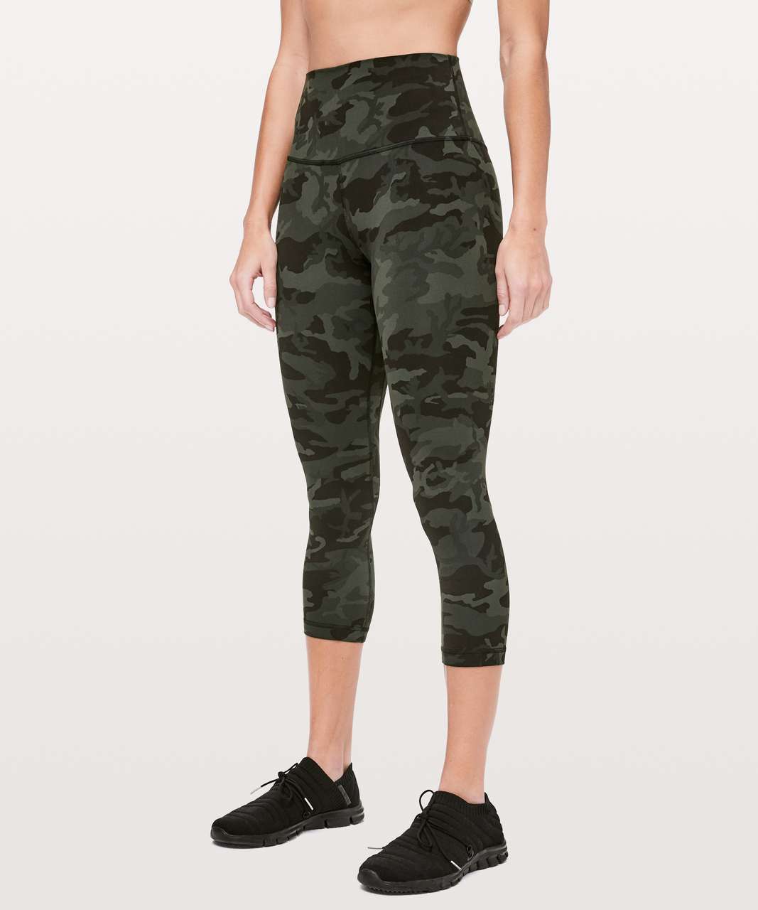 Lululemon Align Crop 21 Leggings Camouflage Camo Print 8 Activewear  Workout - $60 - From A Joyful