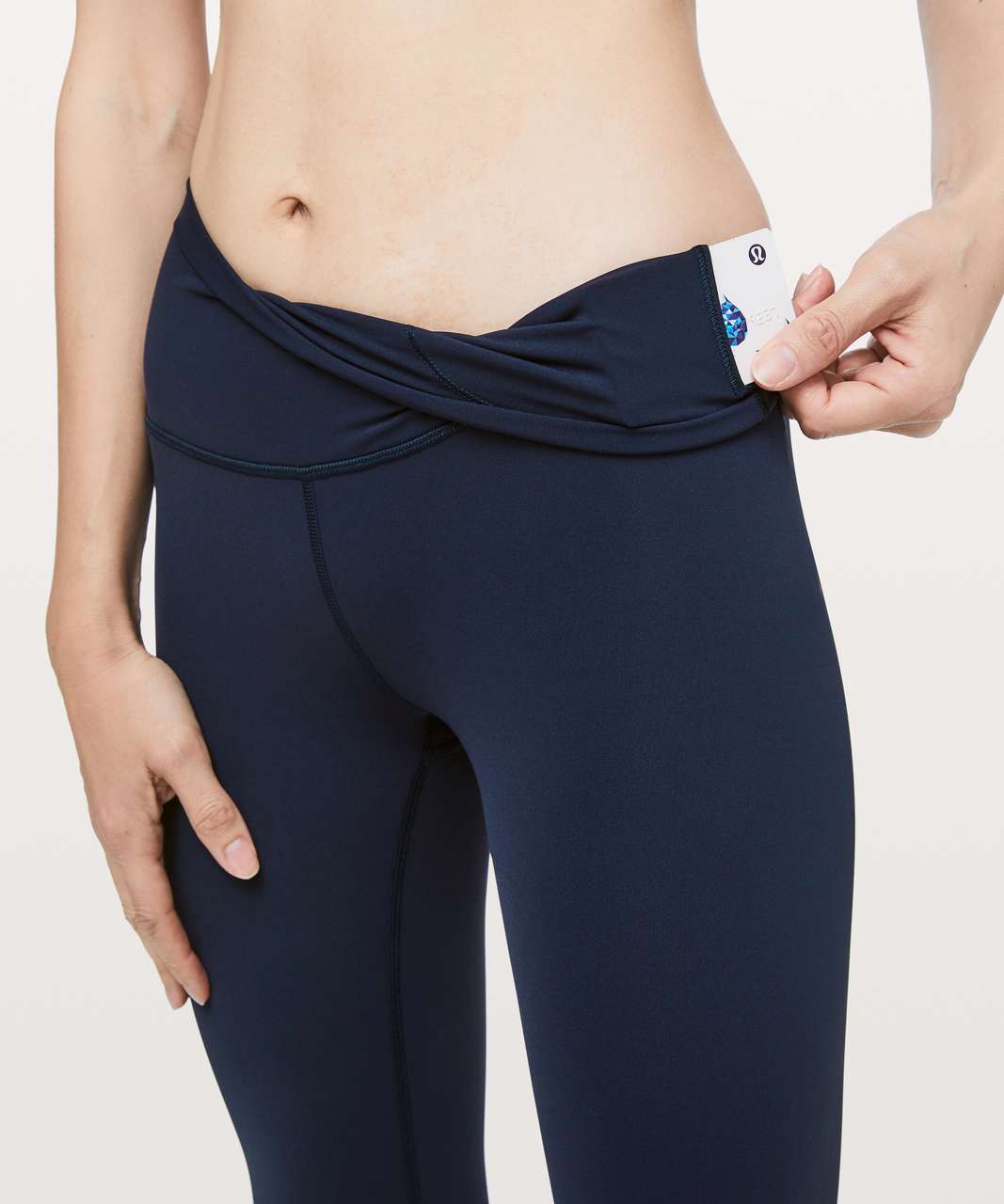 Lululemon Wunder Under High-Rise 7/8 Tight *Full-On Luxtreme 25 - True Navy  - lulu fanatics