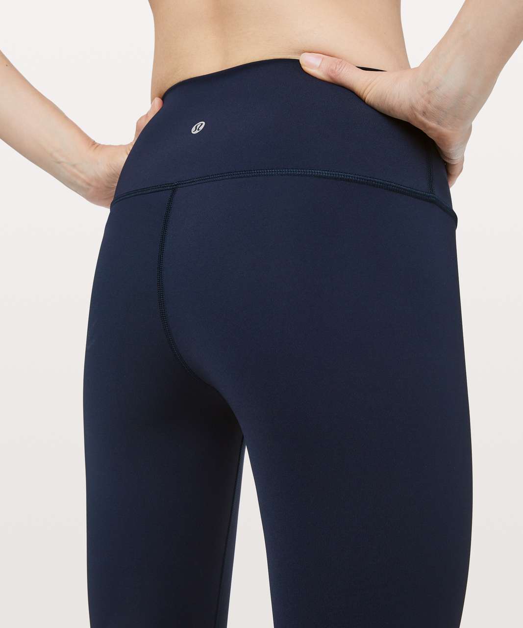 Lululemon Athletica Solid Navy Blue Leggings Size 4 - 61% off