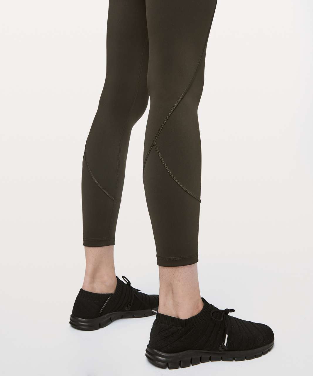 Lululemon Women's In Movement 7/8 Tight Everlux Black LW5BPGS Size