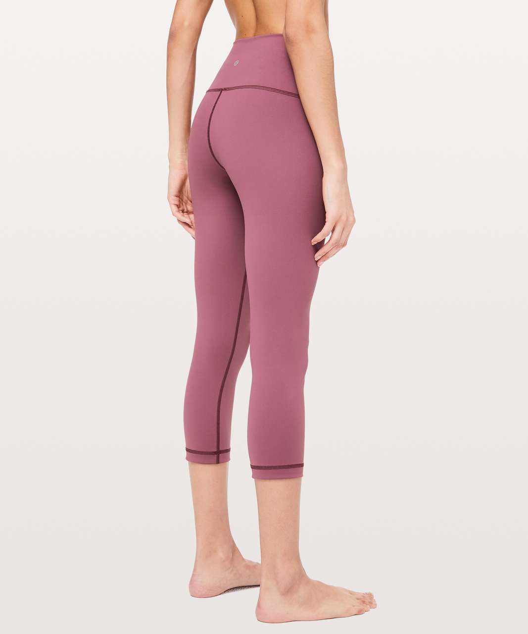 Lululemon Wunder Under Crop (High-Rise) *Full-On Luxtreme 21" - Misty Merlot