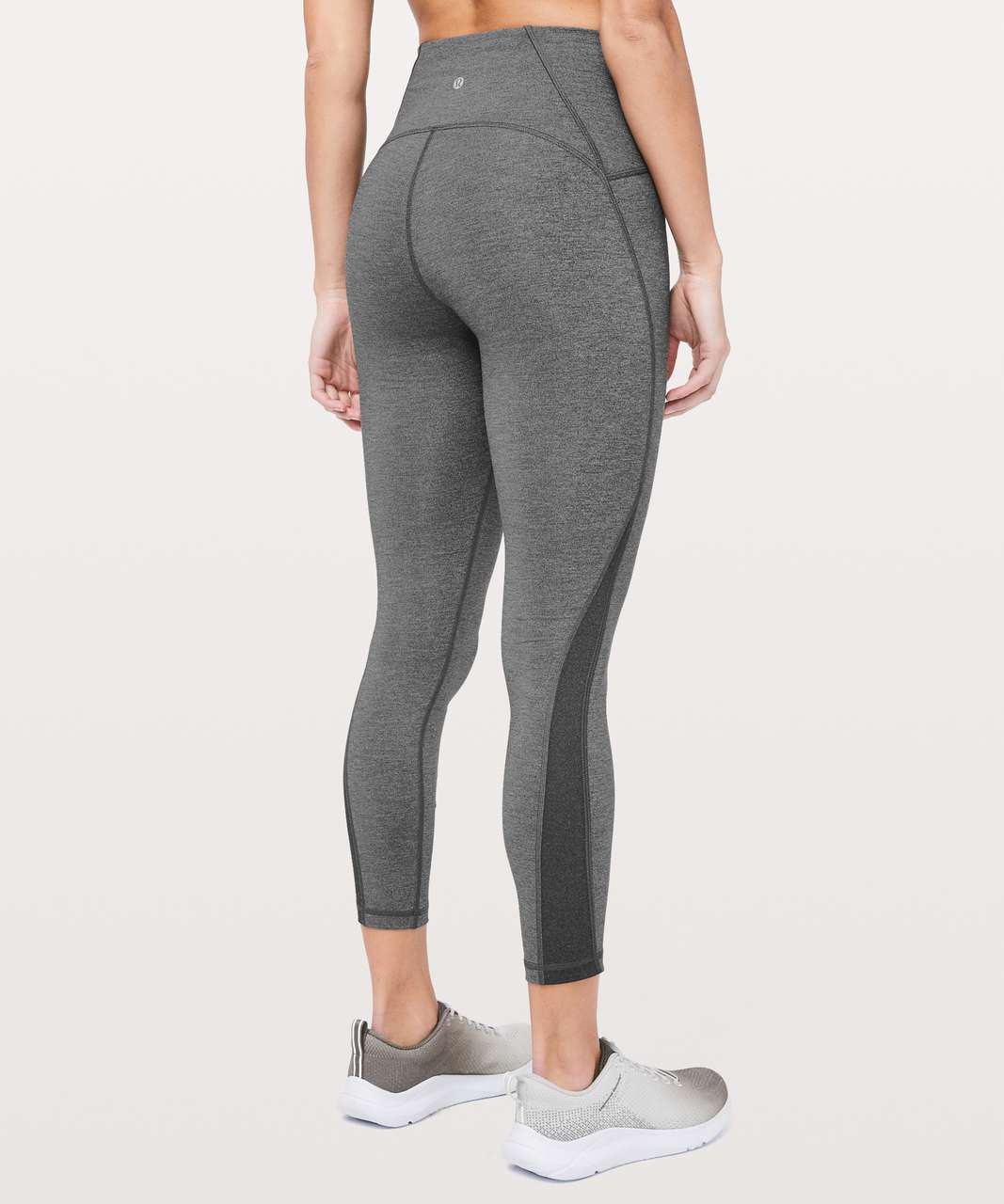 Lululemon Train Times 7/8 Pant *25" - Heathered Black