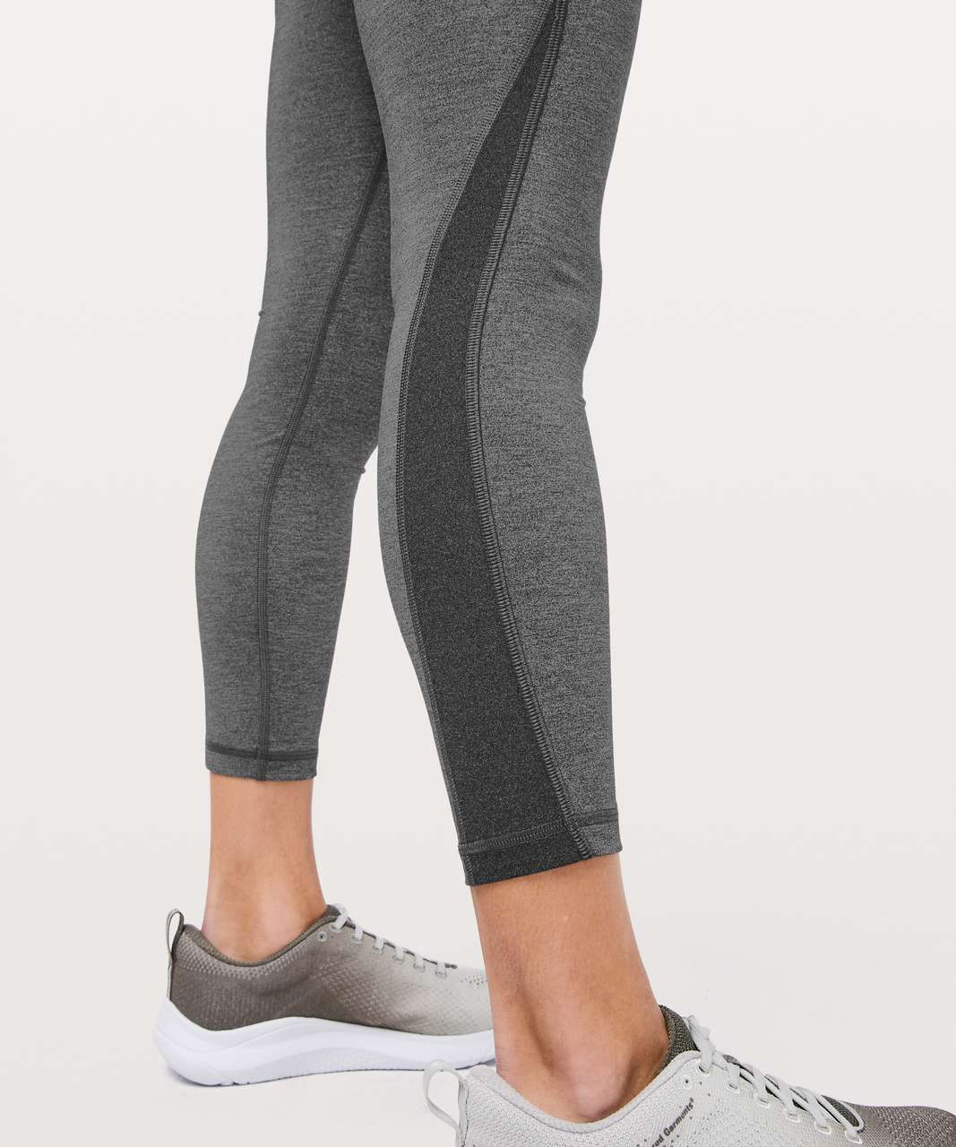 Lululemon Train Times 7/8 Pant *25 in Heathered Black Womens Size