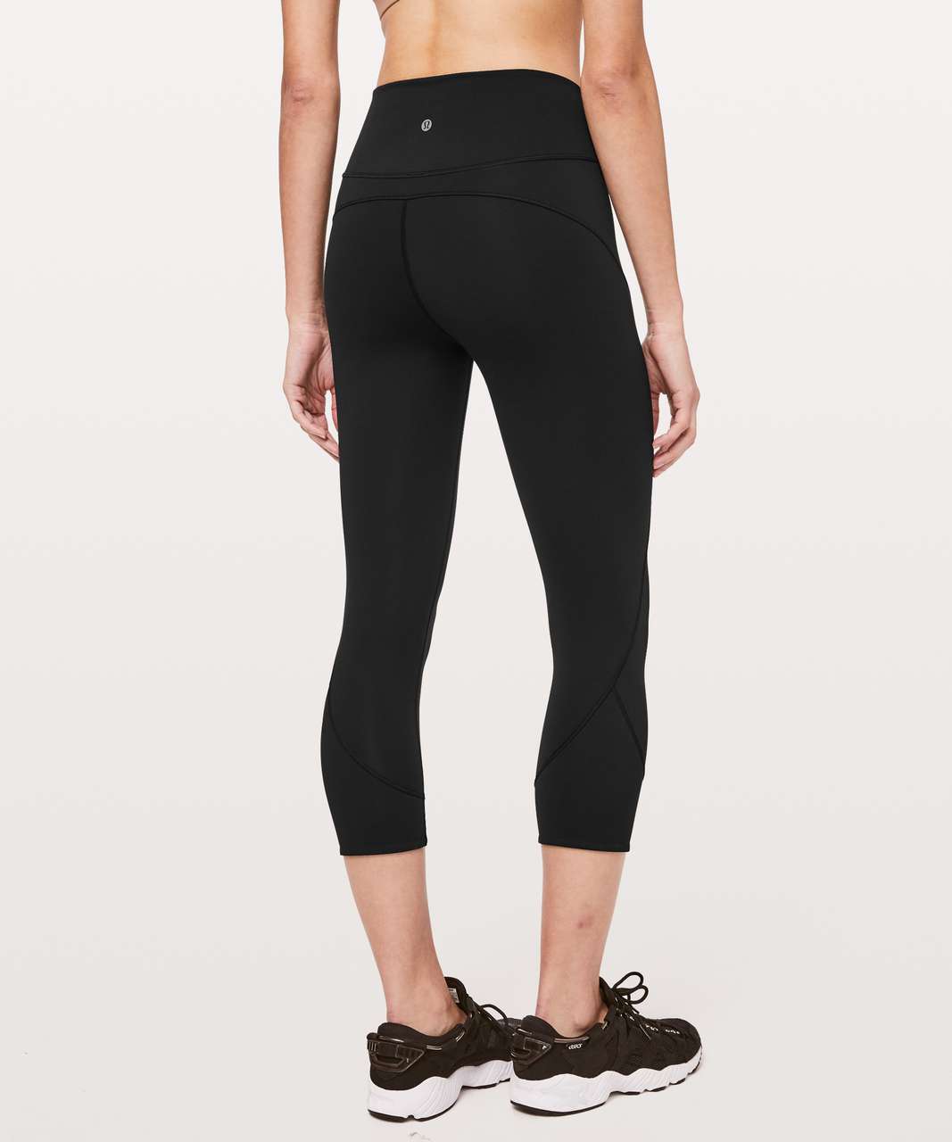 LULULEMON In Movement Crop *Everlux 19” Leggings Women's Black Gym