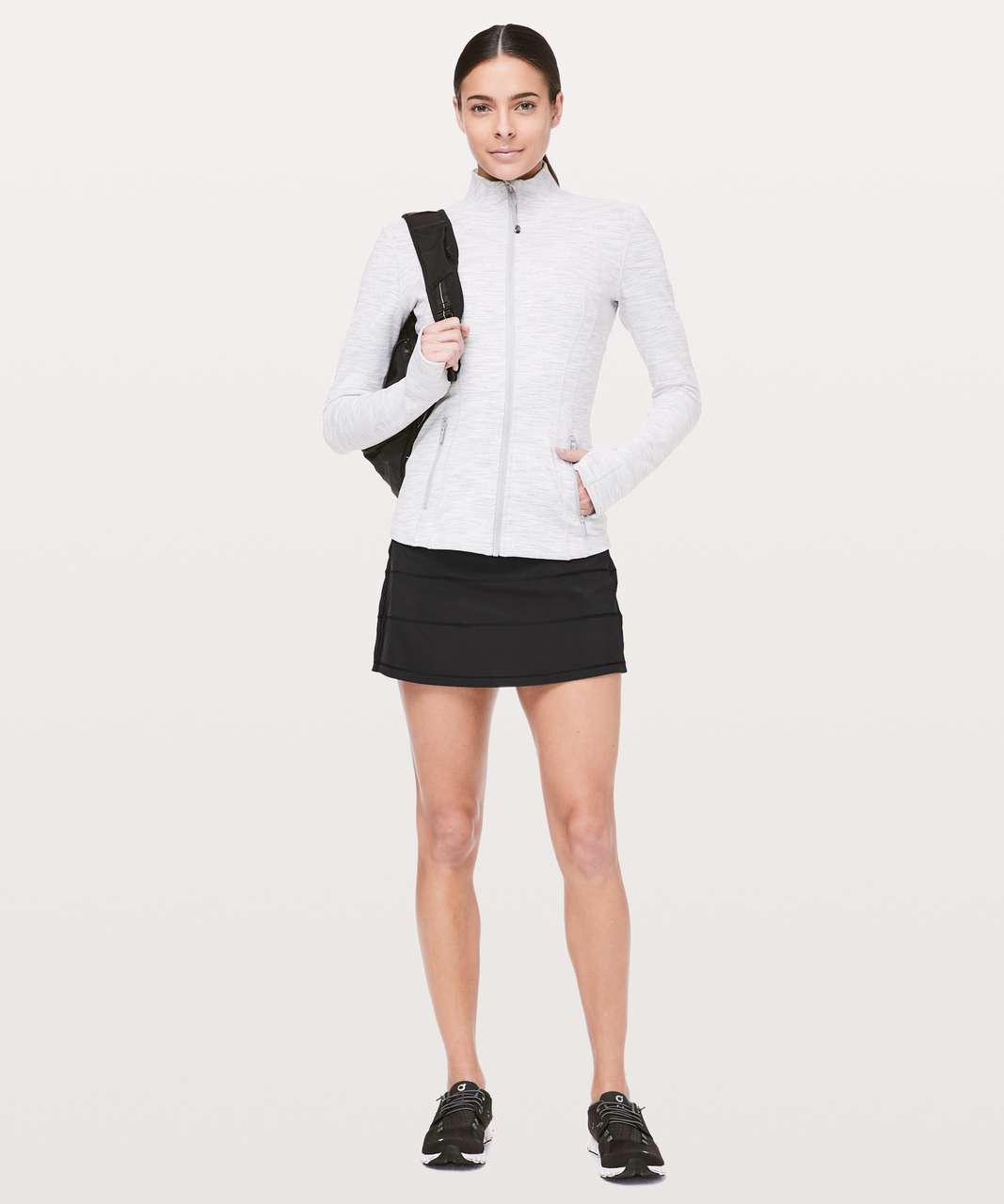 Lululemon Pace Rival Skirt (Regular) *4-way Stretch 13" - Black (Second Release)