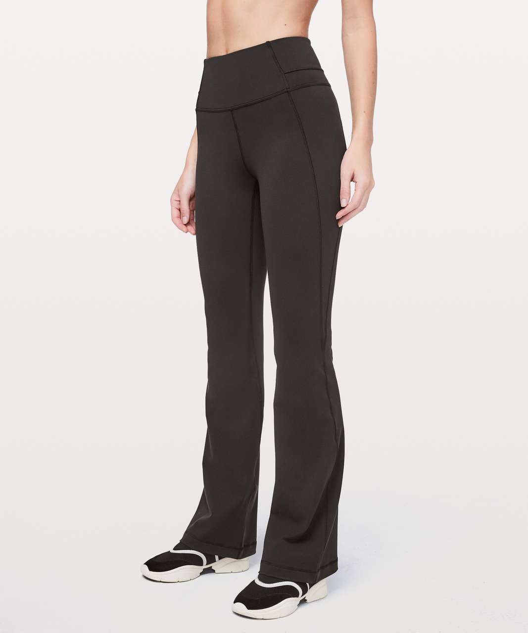 Lululemon Groove SHR Flare Pant Nulu Fabric Black Size 8 - $100 (15% Off  Retail) - From audrey