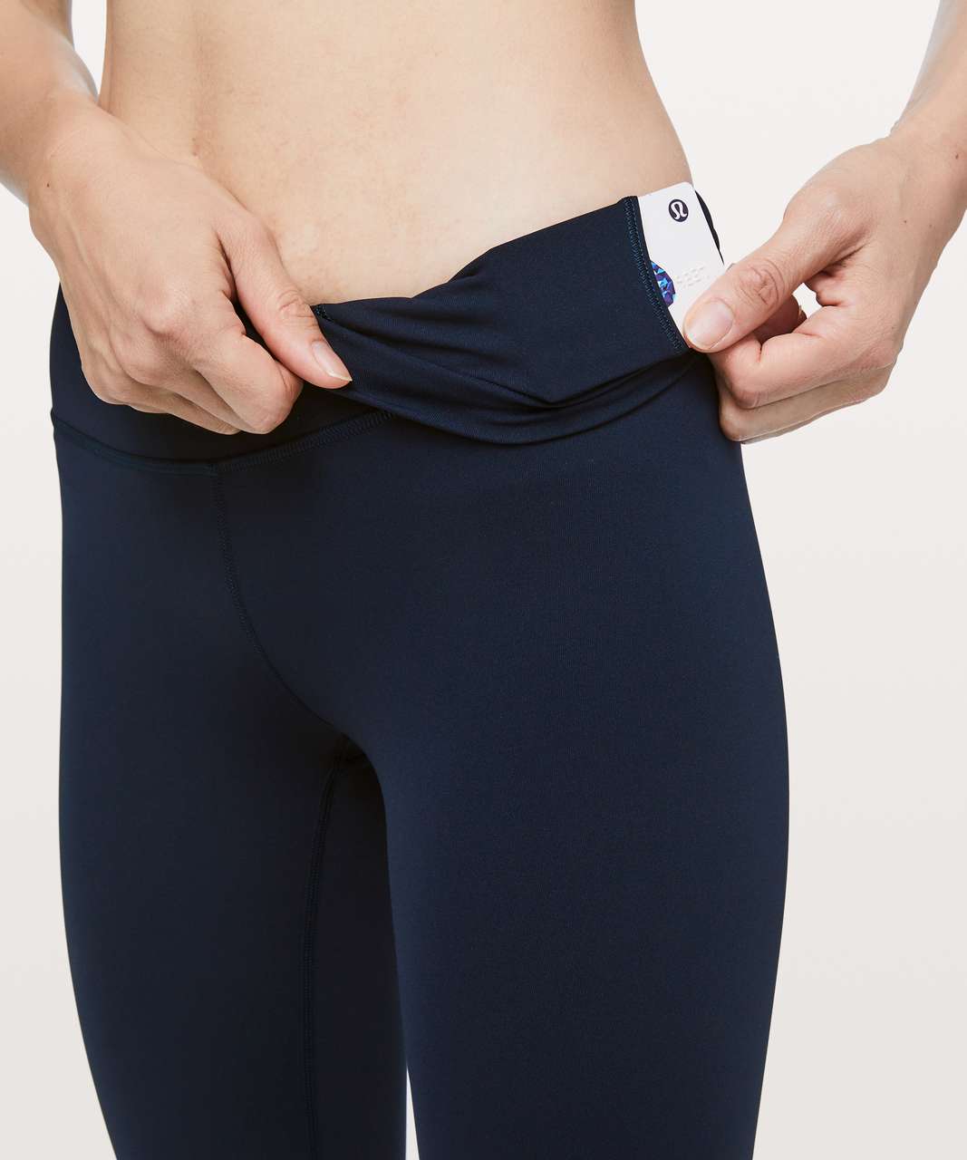 LULULEMON 6 TIGHT 7/8 full Leggings UNDER WUNDER High Rise  palm/blue/reversible $48.88 - PicClick