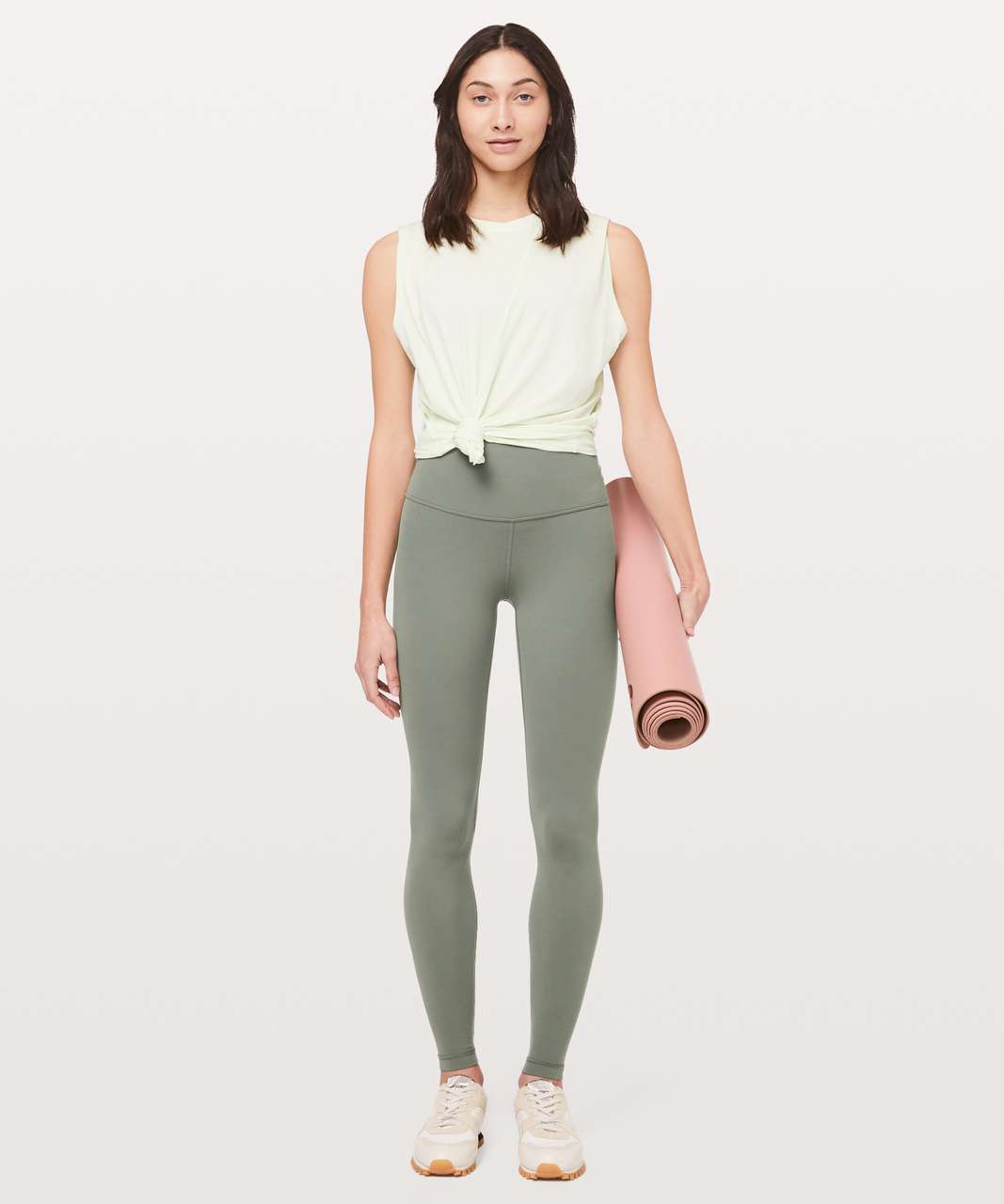 Lululemon Grey Sage Super-High-Rise Align 28” Leggings Size 6 Green - $90 -  From Michelle