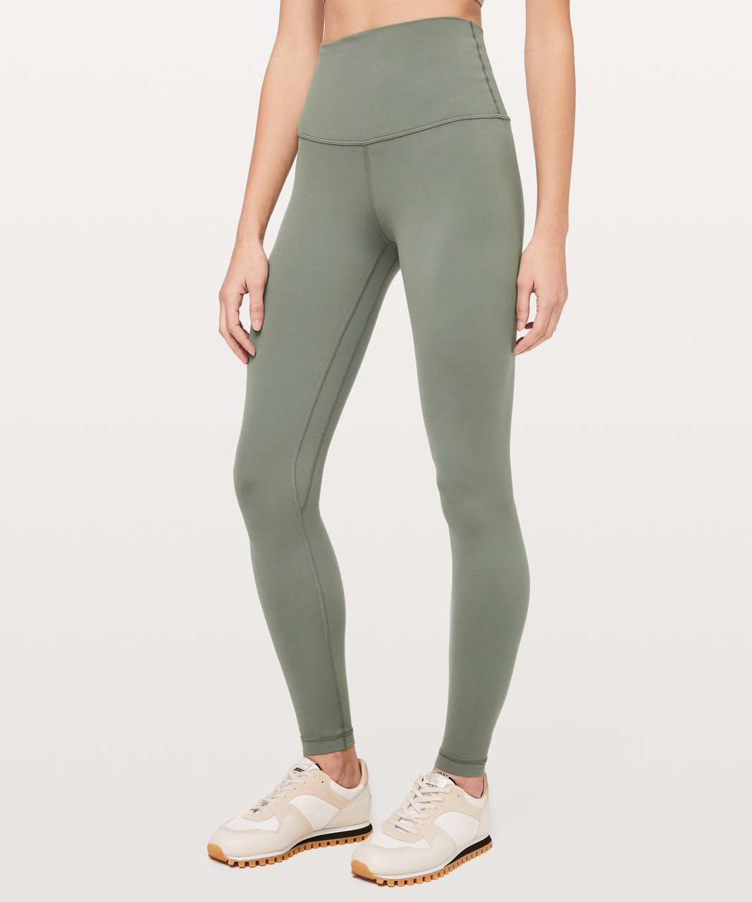 lululemon wide leg align pant grey sage｜TikTok Search