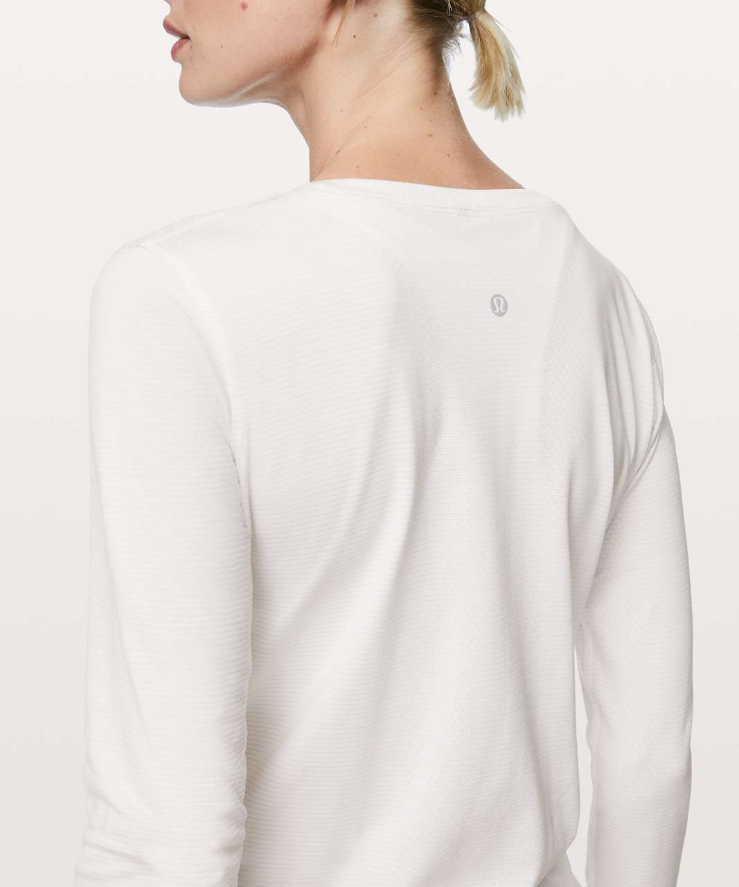 Lululemon Swiftly Tech Long Sleeve (Breeze) *Relaxed Fit - White / White -  lulu fanatics