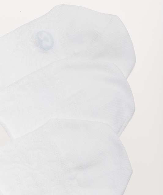 Lululemon Secret Sock - White (First Release) - lulu fanatics