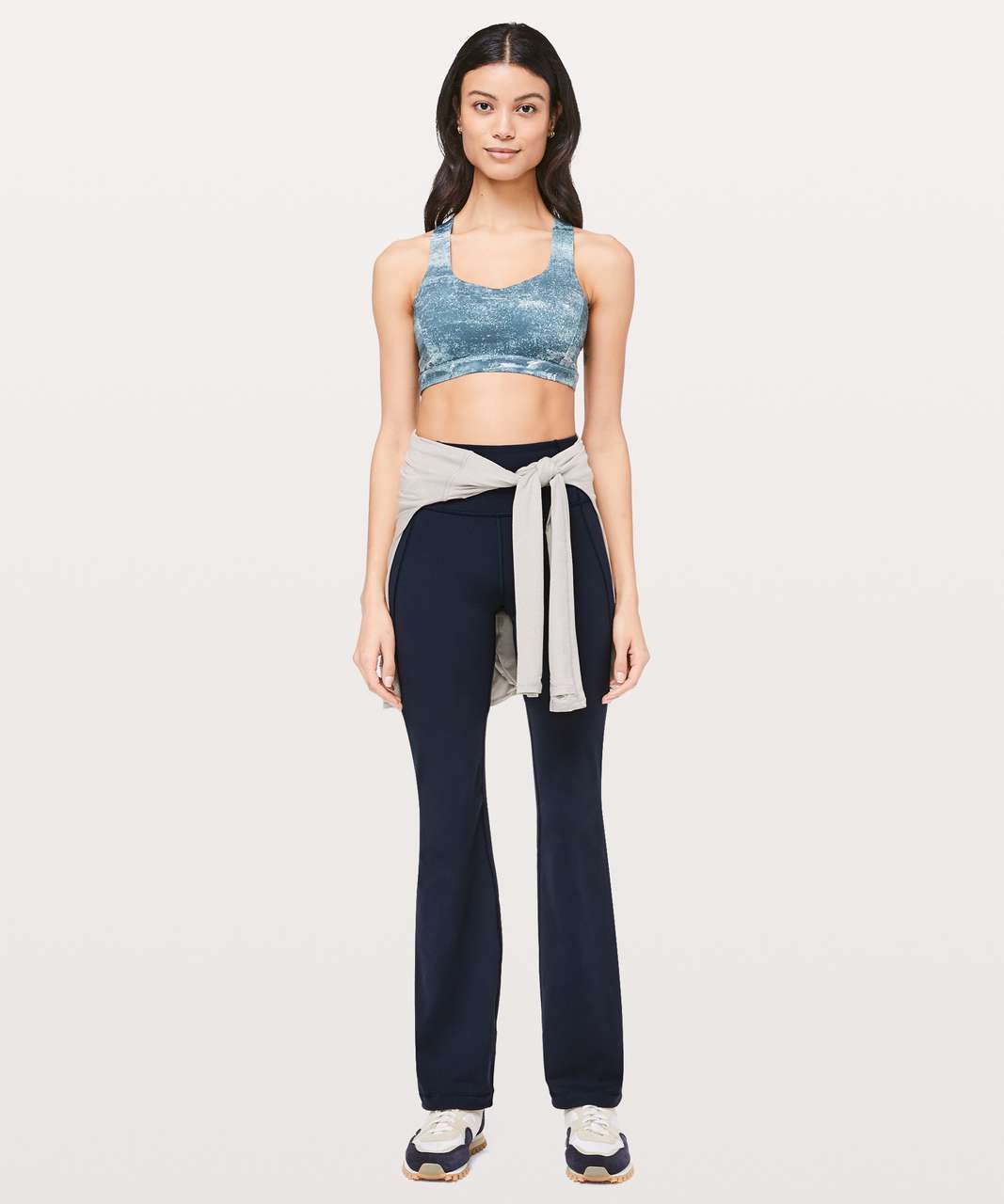 Lululemon Groove Pant Bootcut 32 - True Navy - lulu fanatics