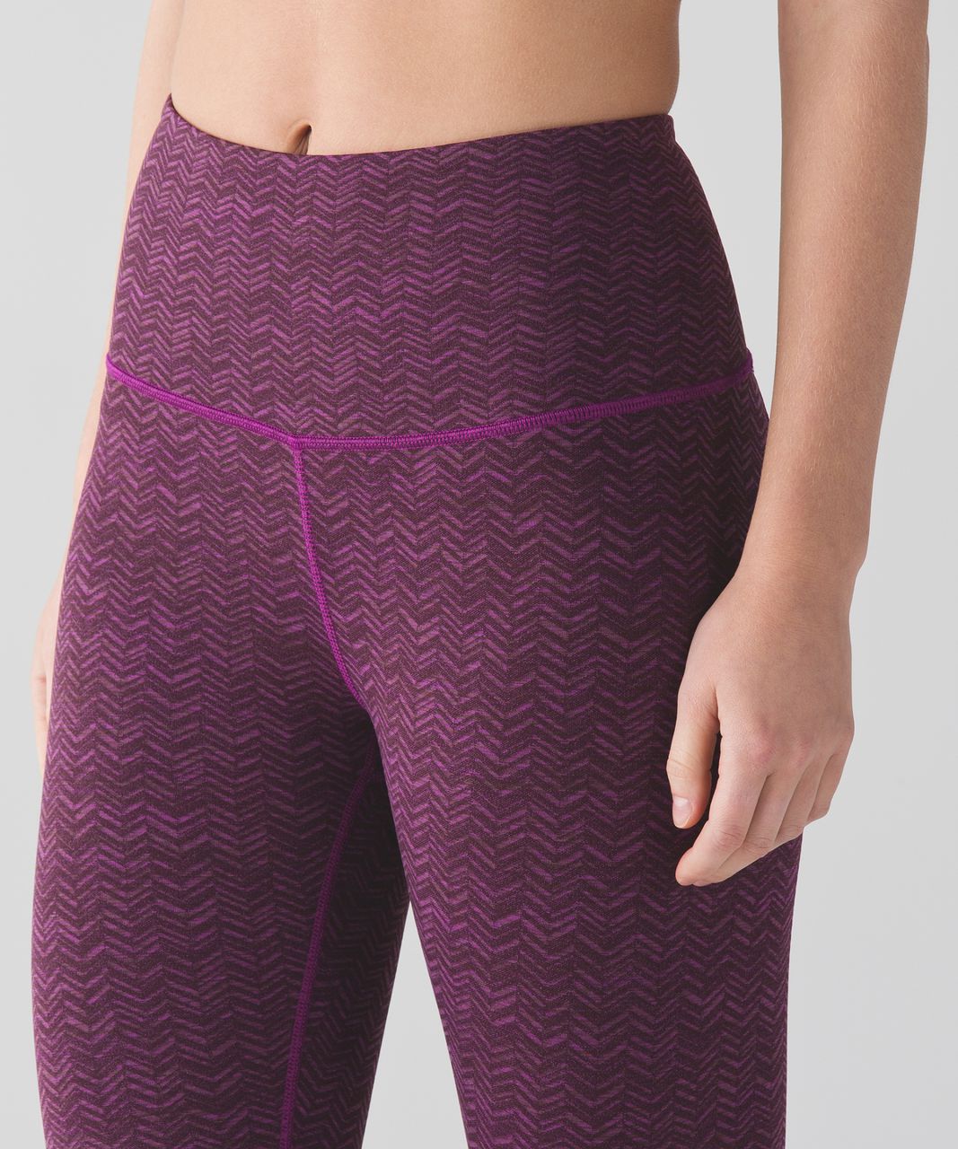 Lululemon Transcend Crop - Irregular Spacebone Regal Plum Red Grape ...