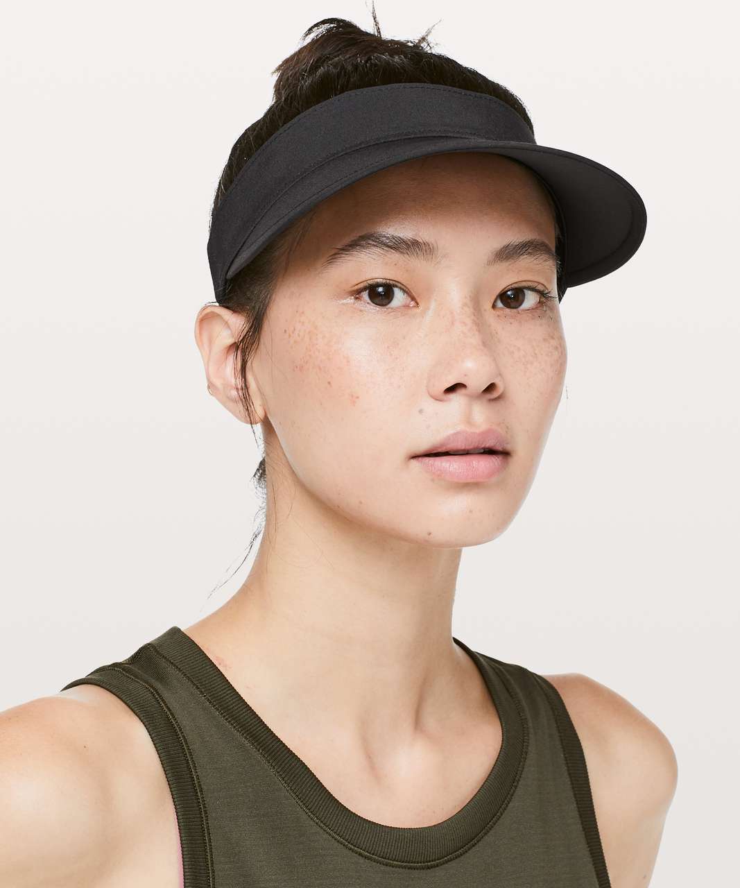 Lululemon Fast Paced Run Visor - Black (Third Release)