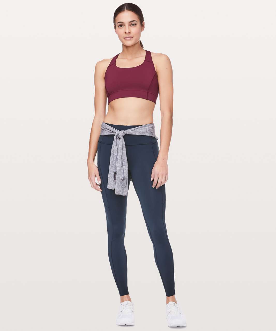 Lululemon Fast & Free 7/8 Tight II *Non-Reflective Nulux 25 - True Navy -  lulu fanatics