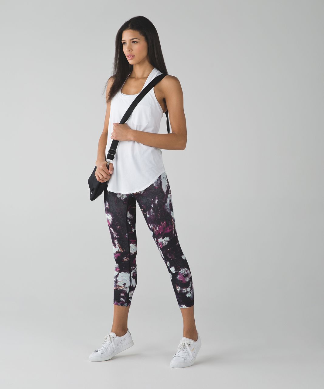 Lululemon Wunder Under Crop III - Kara Blossom Multi