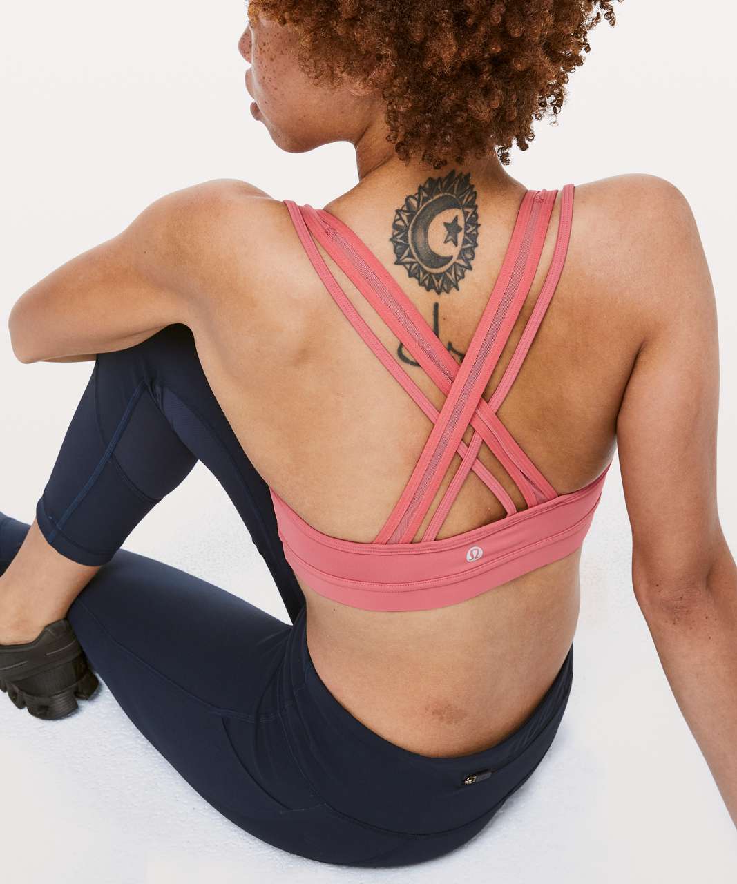 Lululemon Stash To Dash Bra - Blush Coral - lulu fanatics