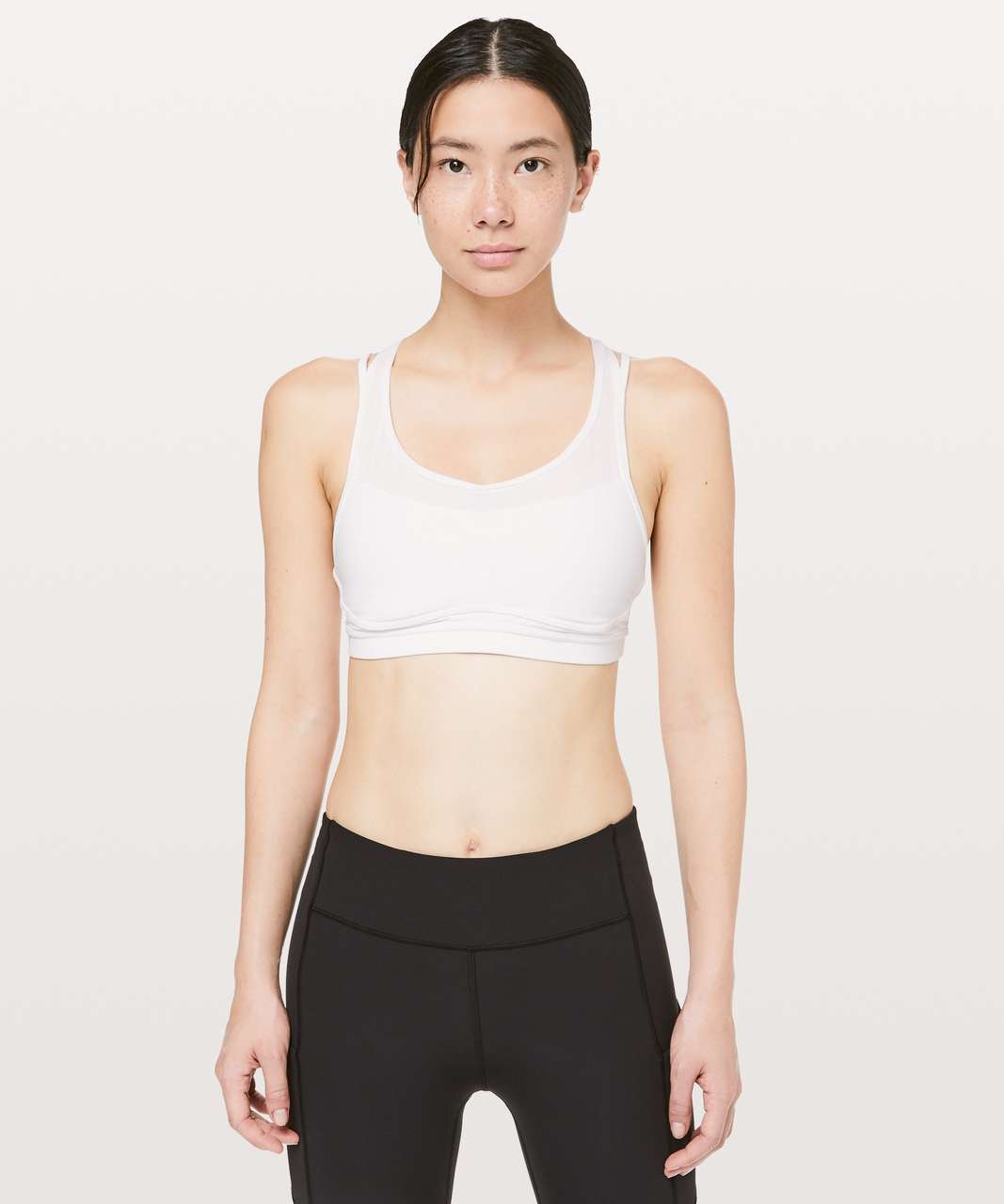 Lululemon Stash To Dash Bra - White