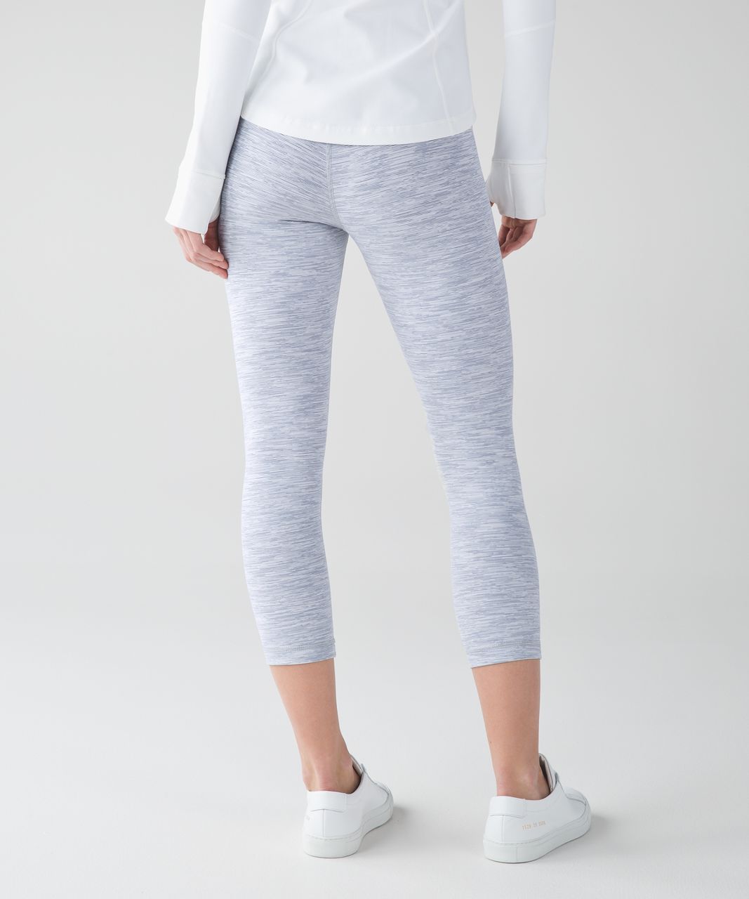 Lululemon Wunder Under Crop III - Wee Are From Space Nimbus Battleship