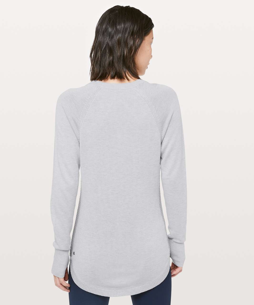 Lululemon Hello Aloe Pullover - Heathered Silverscreen / Heathered ...