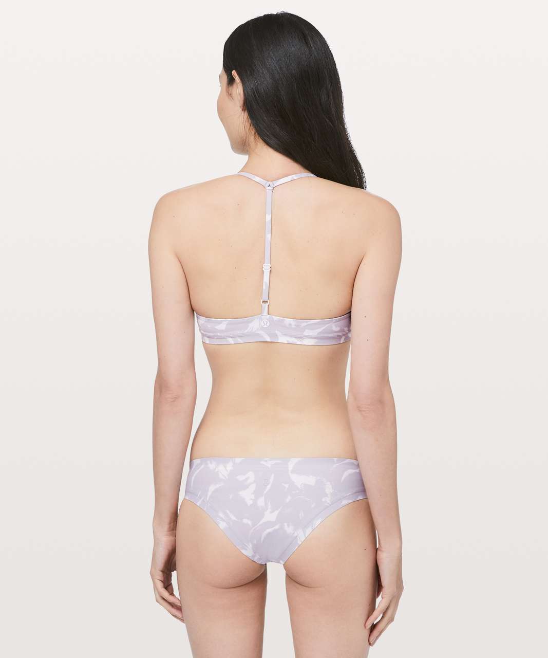 Lululemon Deep Sea Swim Top - Mini Flower Pop White Silver Lilac ...