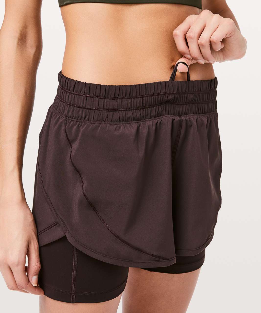 Lululemon Squat Strong Short *4" - Plum Shadow