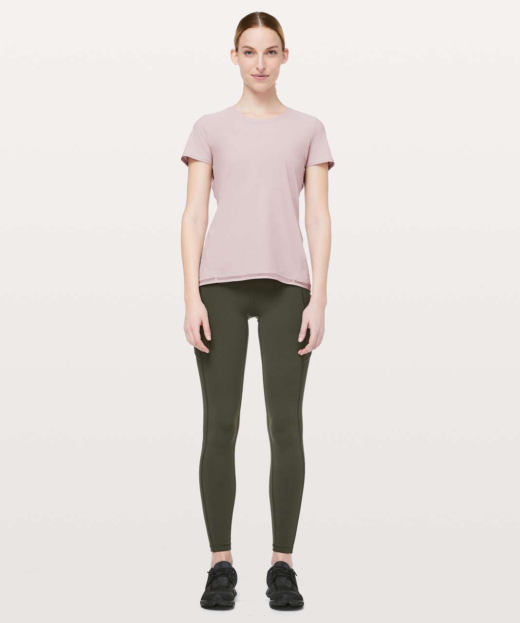 Lululemon Into the Sun Short Sleeve - Powdered Mauve