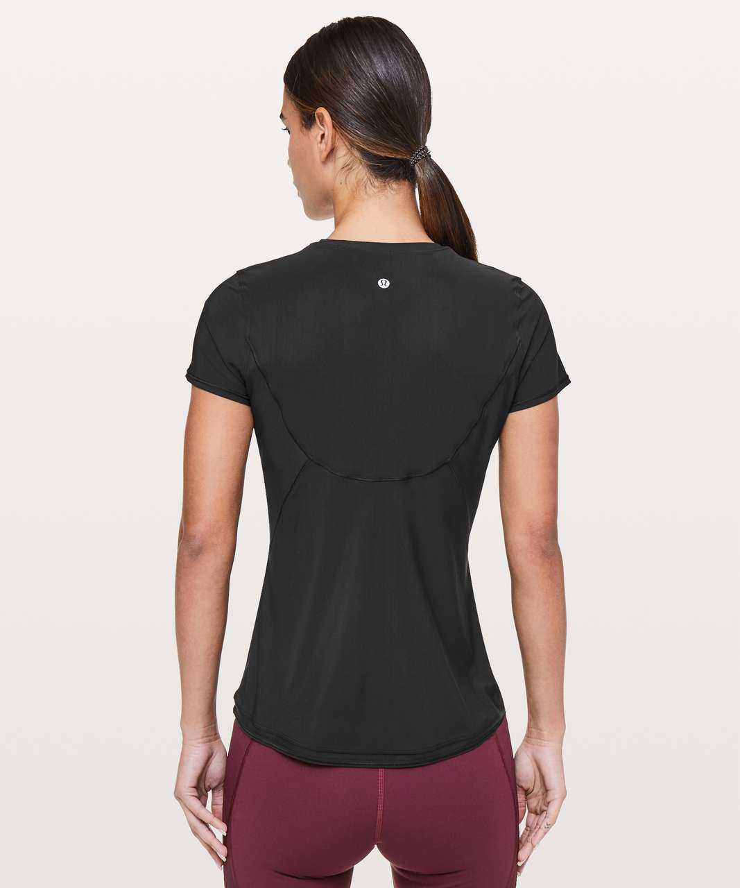 Lululemon Into the Sun Short Sleeve - Black