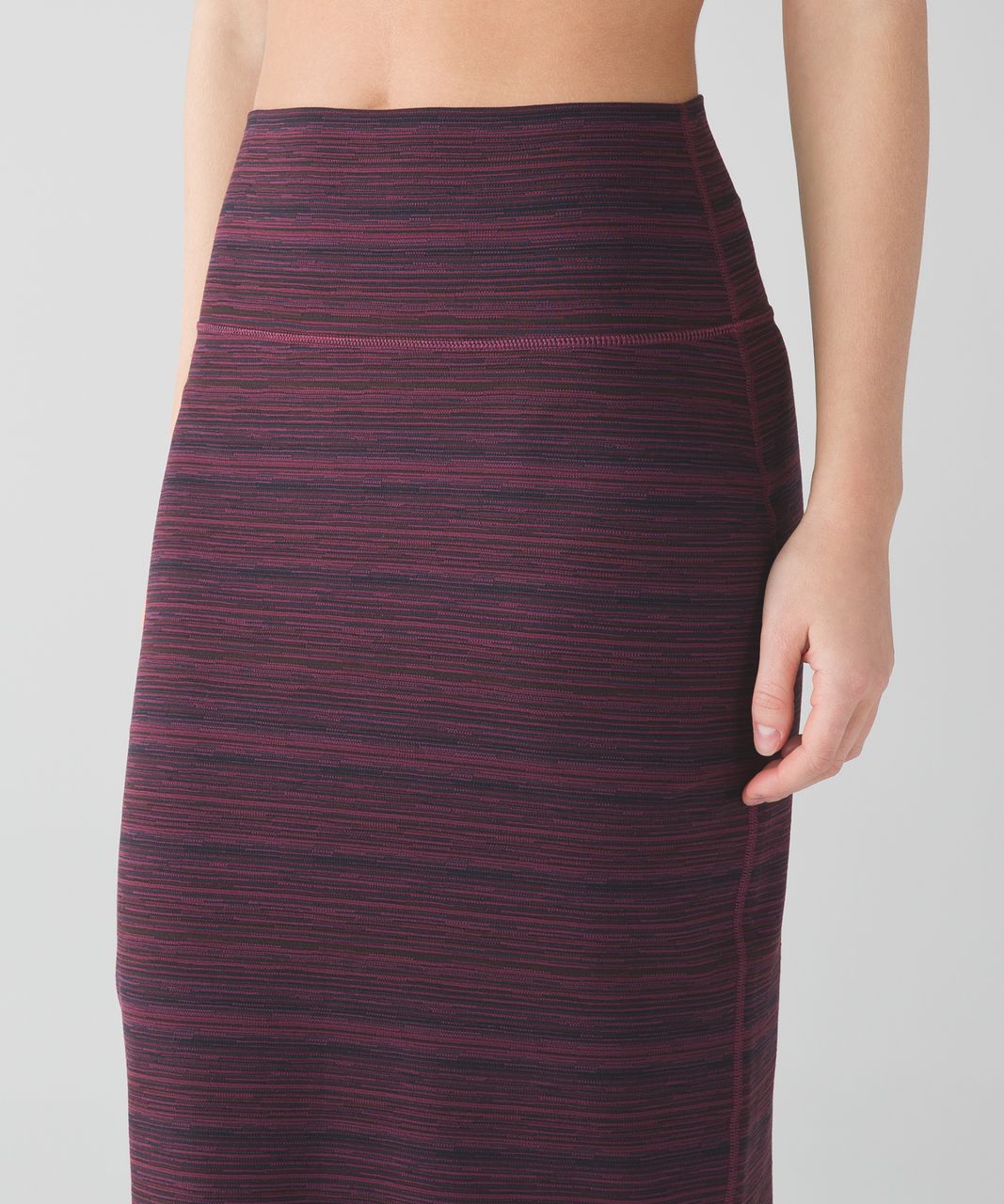 Lululemon Tube And From Skirt - Cyber Red Grape Bordeaux Drama