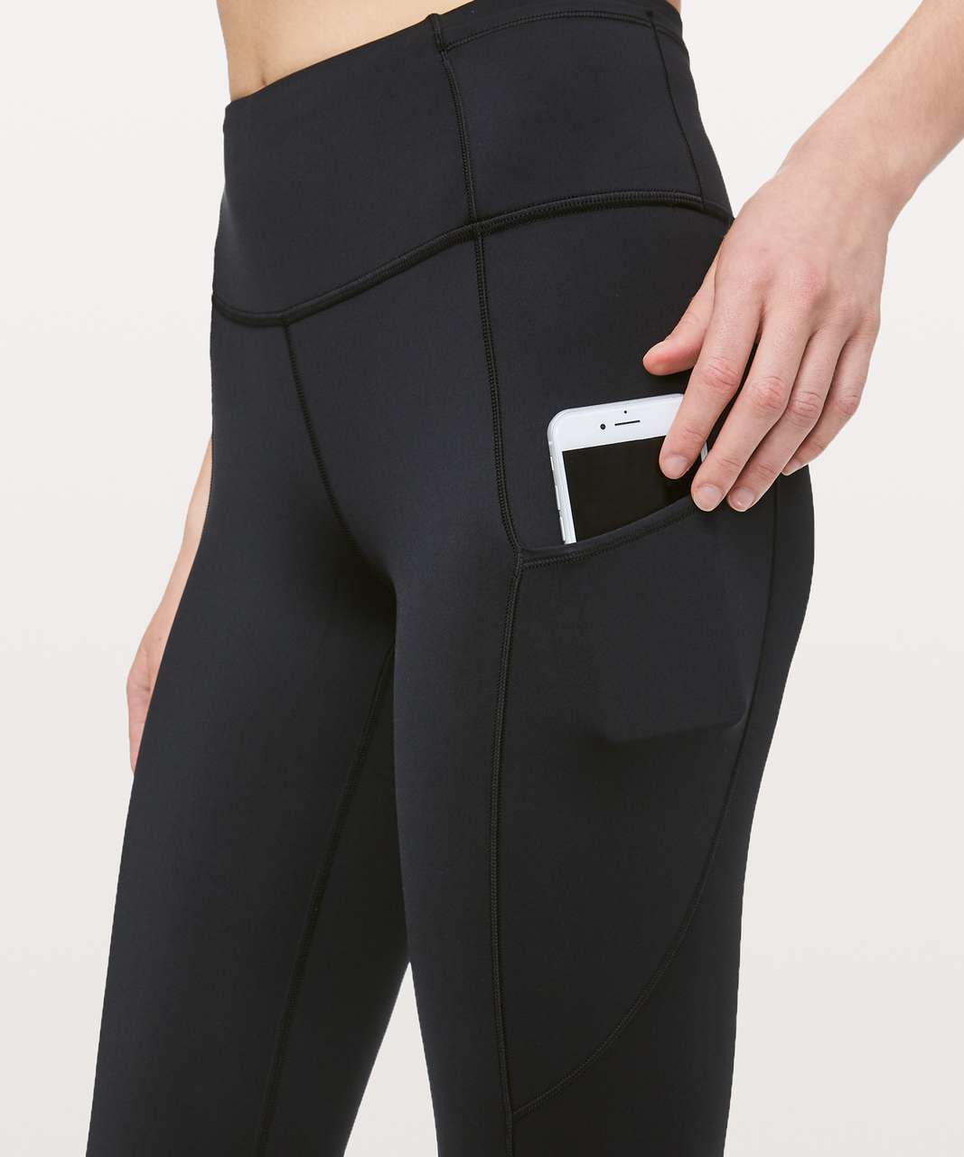 LULULEMON Fast and Free 7/8 Tight 25 (Black (Non-Reflective), 6) at   Women's Clothing store