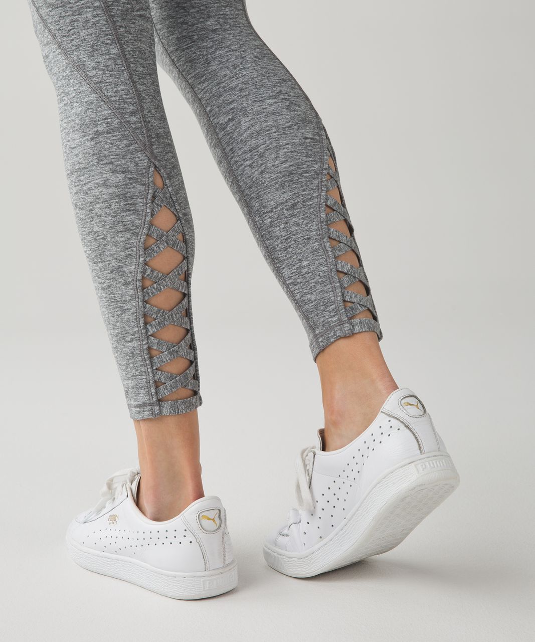 Lululemon Pure Practice Pant - Heathered Slate - lulu fanatics