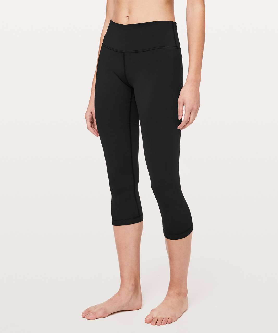 Lululemon Wunder Under Crop *Mid-Rise Full-On Luxtreme 21" - Black