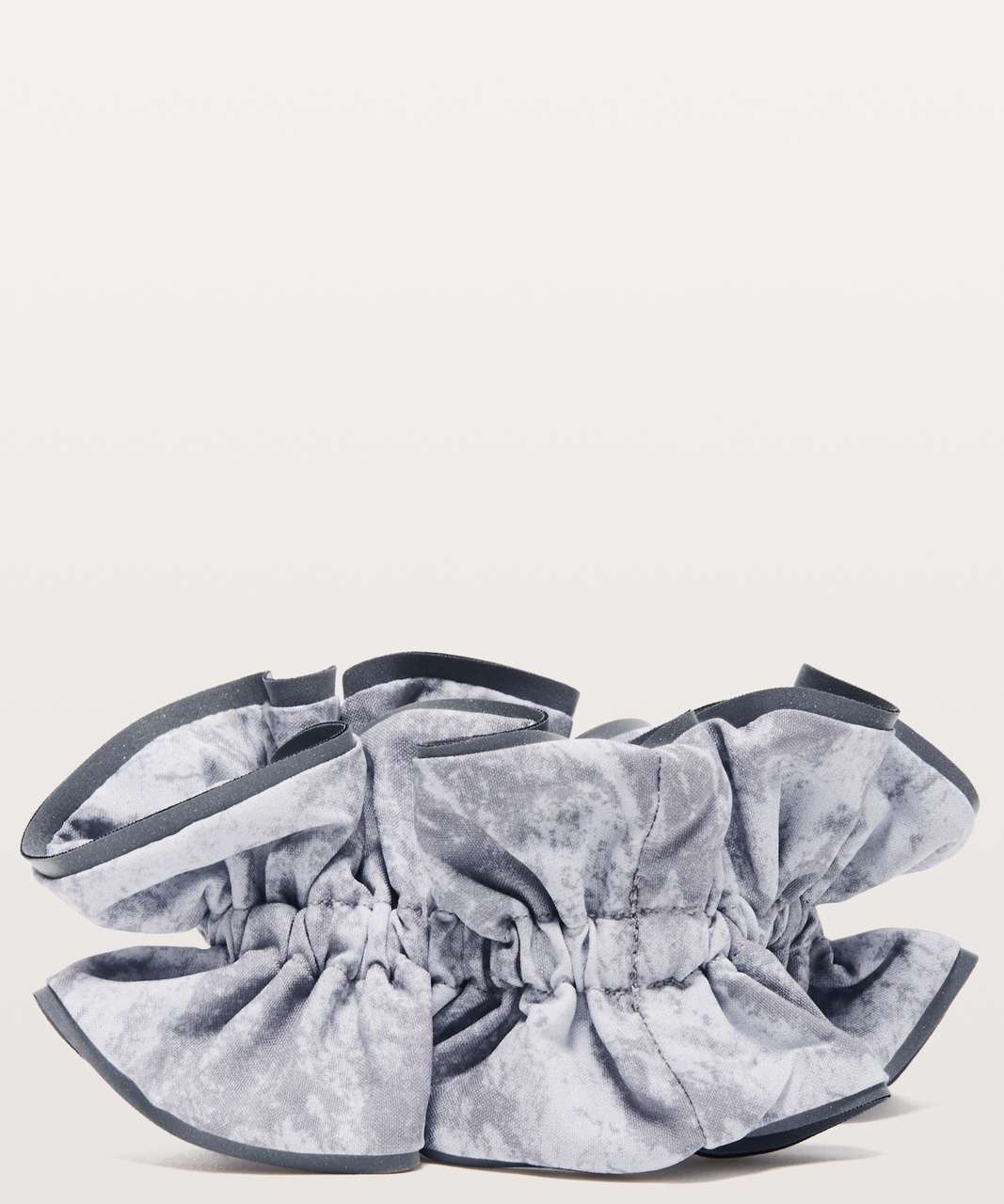 Lululemon Light Locks Scrunchie II - Washed Marble Alpine White Silverscreen