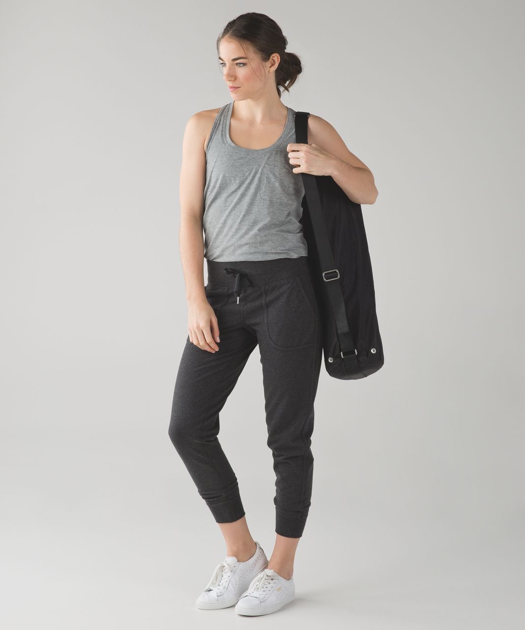 Lululemon Comfy As Sweat Pant - Heathered Black