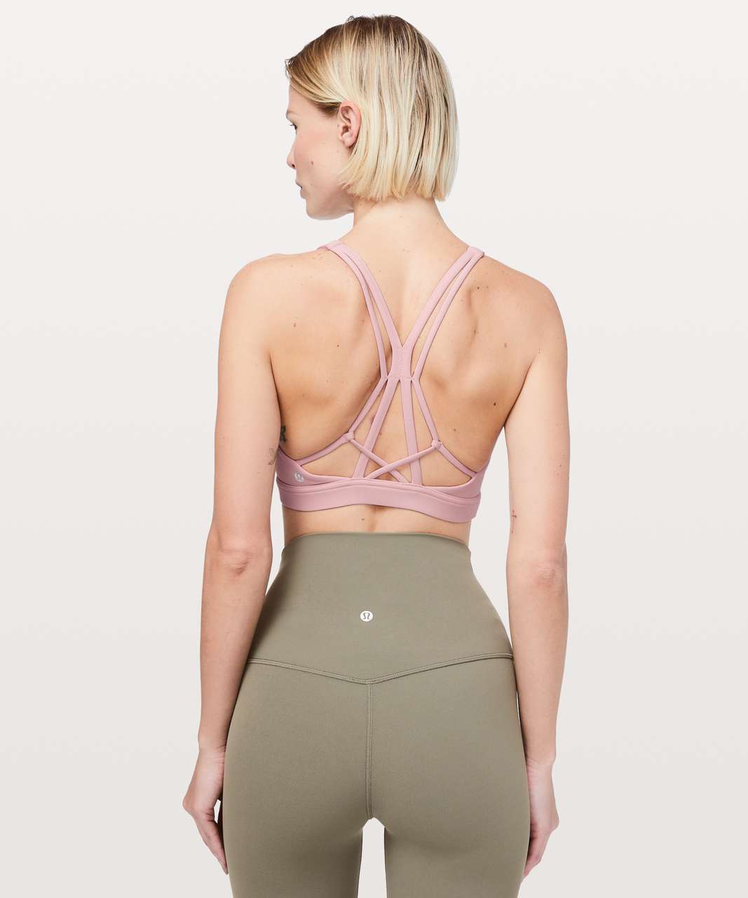 Lululemon Flow Freely Bra - Faint Coral