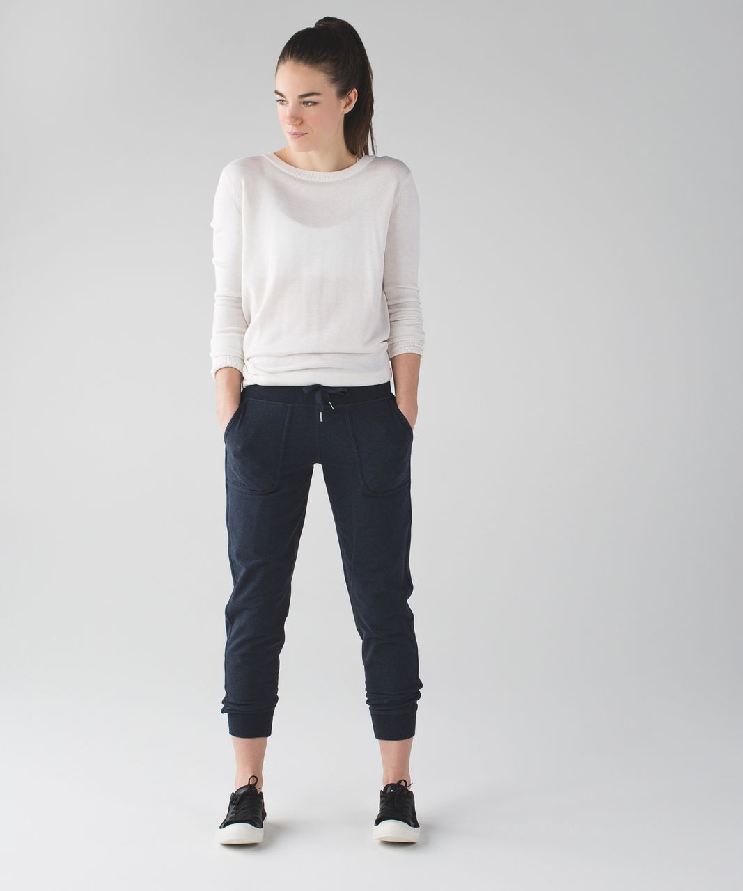 Lululemon Comfy As Sweat Pant - Heathered Inkwell