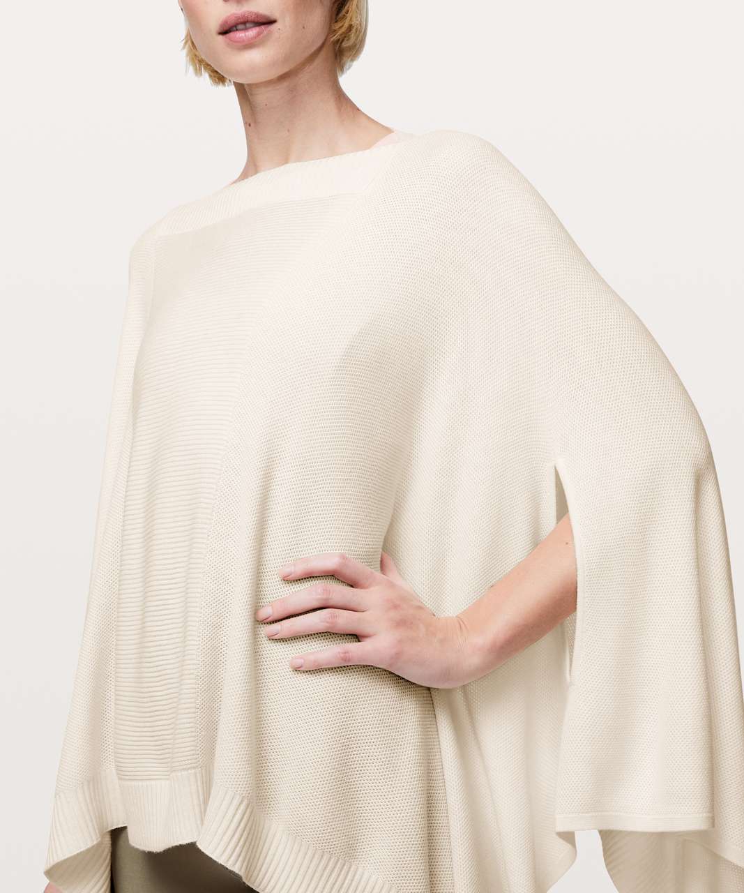 Lululemon Forward Flow Cape - Soft Ivory