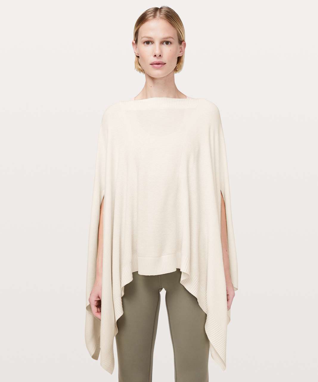 Lululemon Forward Flow Cape - Soft Ivory