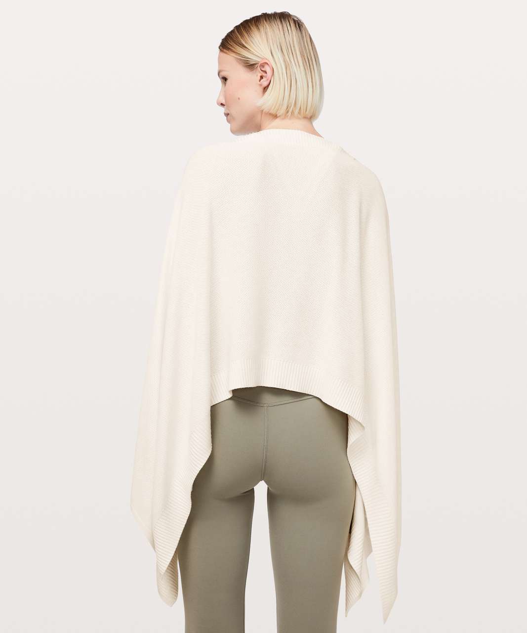 Lululemon Forward Flow Cape - Soft Ivory