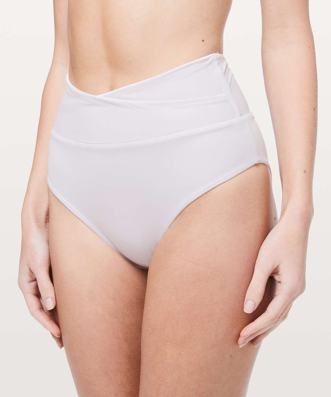 Lululemon Tied To Tide Swim Bottom - White / Silver Lilac