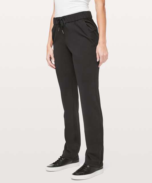 Lululemon On The Fly Pant (28) - Heathered Black (First Release) - lulu  fanatics