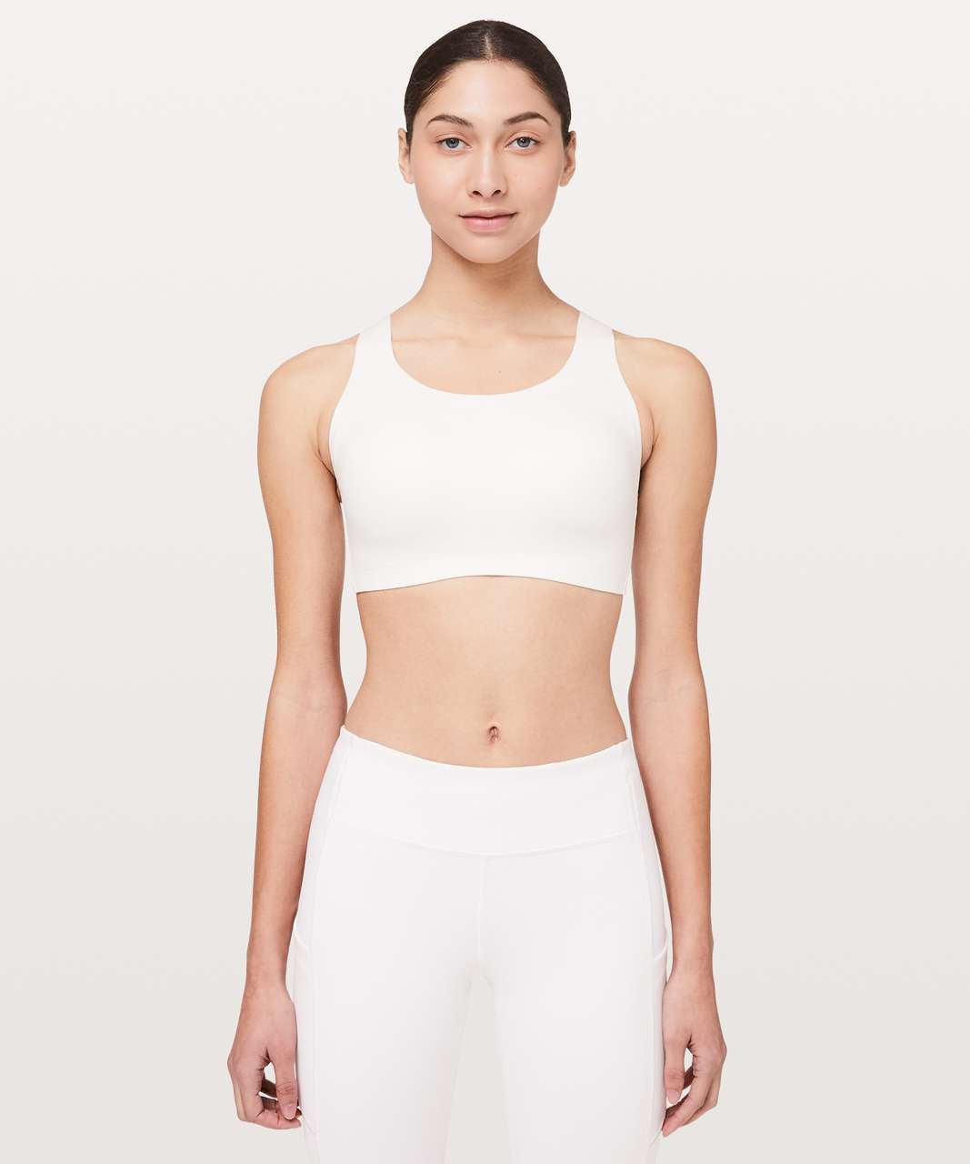 Lululemon Enlite Bra - White - lulu fanatics