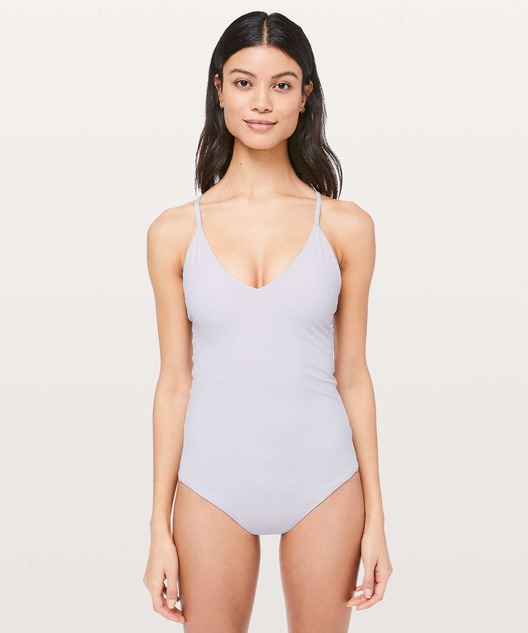 Lululemon Weave The Waves One Piece - Silver Lilac