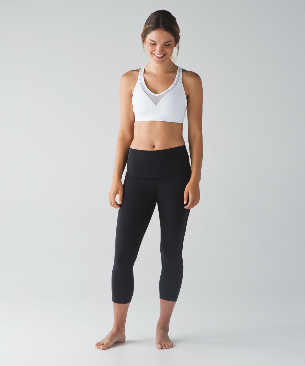 Lululemon Minimalist Crop - Black - lulu fanatics