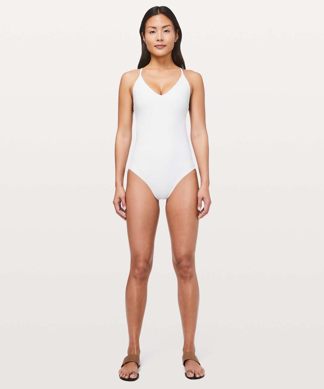 Lululemon Weave The Waves One Piece - White