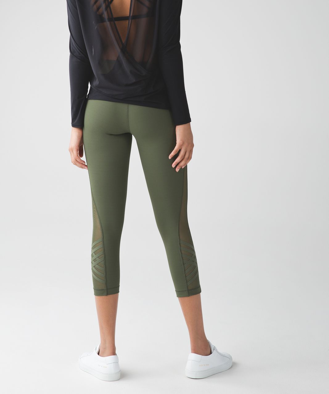 Lululemon Minimalist Crop - Fatigue Green