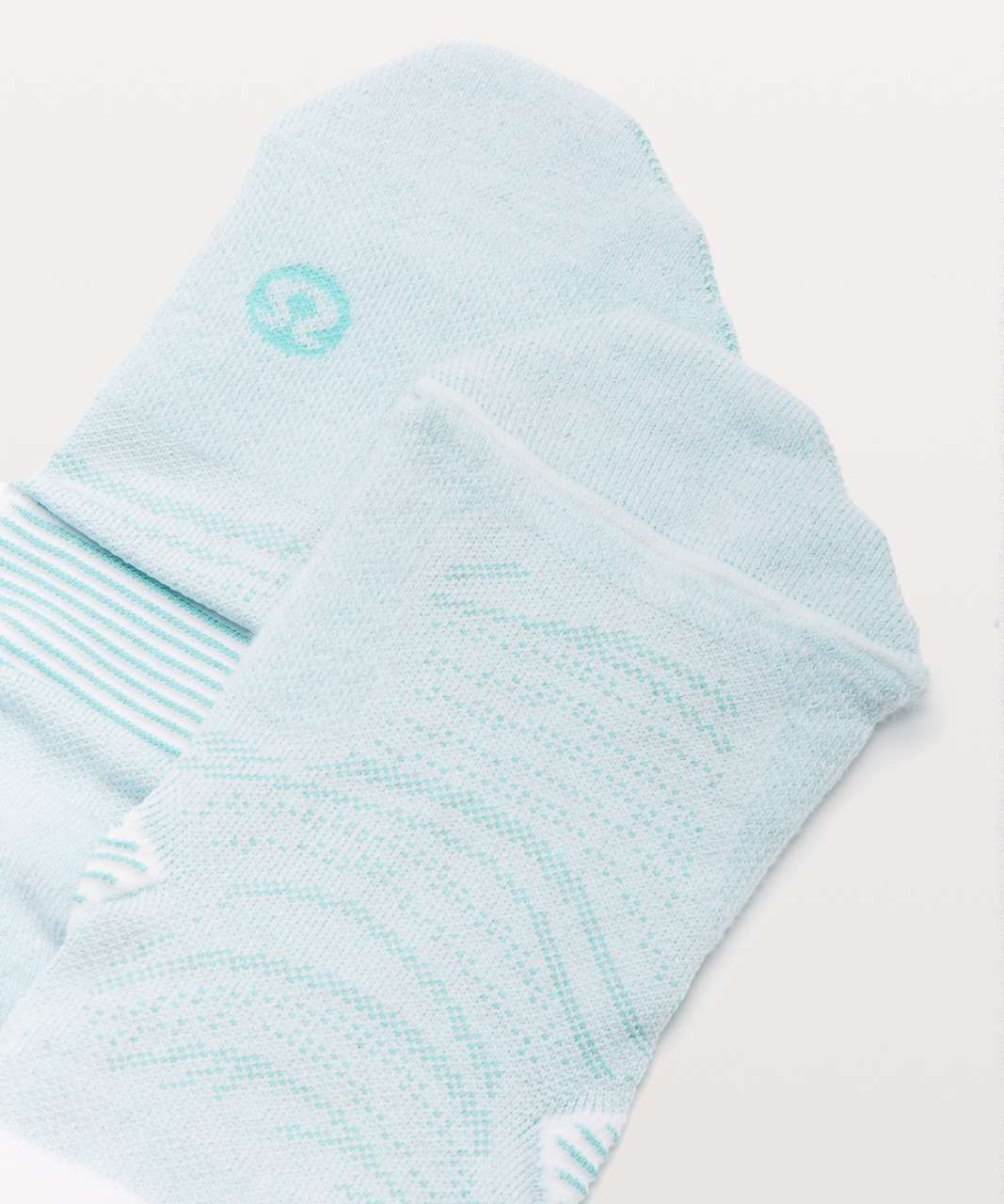 Lululemon Speed Sock *Silver - Sheer Blue / Tokyo Teal