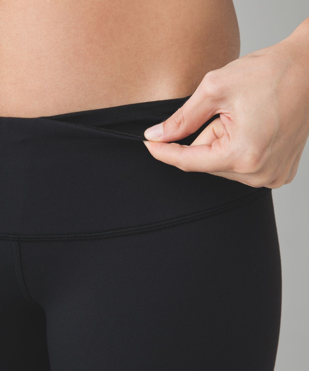 Lululemon Wunder Under Pant *Full-On Luon - Black / Quilt Winter